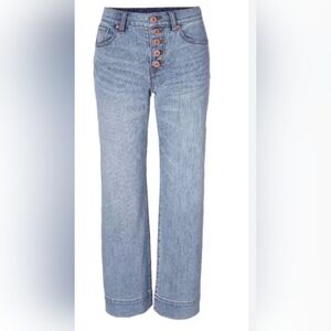 CAbi Light Blue Straight Leg Jeans